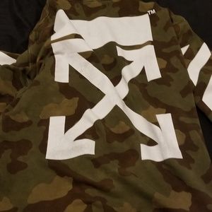 Off White Camo Hoodie